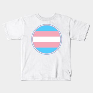 Trans Pride Circle Kids T-Shirt